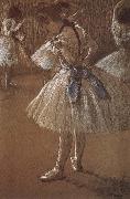 Dress rehearsal Dancer, Edgar Degas